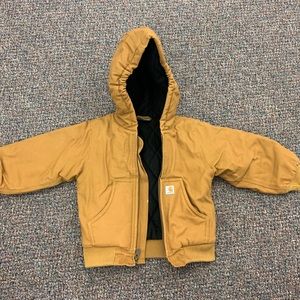 Carhartt Toddler Jacket with Hood. 2T